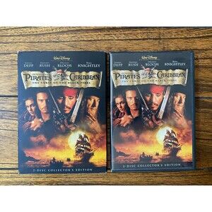 DVD Pirates Of The Caribbean Curse Of The Black Pearl
